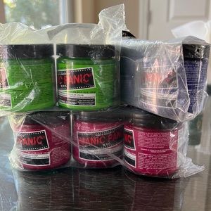 π 4/$30 πManic Panic Semi Permanent hair dye π Brand new!! Neon green,pink